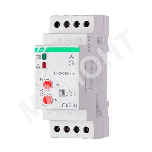 Реле контроля фаз Евроавтоматика CKF-BТ