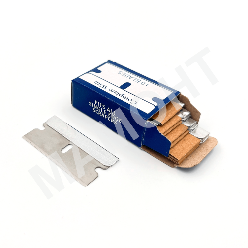 Лезвия сменные для скребка по стеклу 10 шт. МАМОНТ (INS-MMNT-1068)