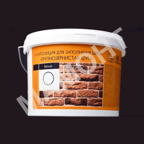 Фуга PETRA крупнозернистая белая, 5 кг