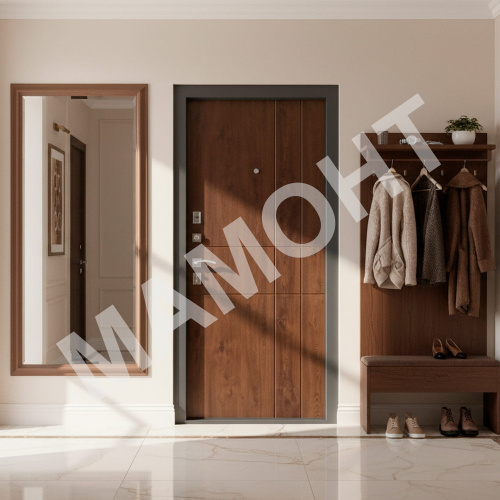 Дверь ТИТАН Антеро Антрацит / Дуб темный Промет - Фото 2