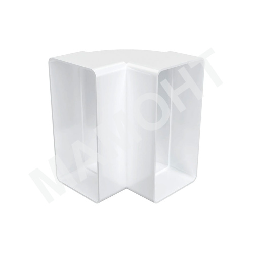 Колено вертикальное 90° для плоских каналов ERA - Фото 5