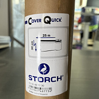 Укрывочная бумага с клейкой лентой Storch CQ Papier, 0,3 х 25 м