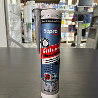 Силиконовый герметик Sopro 038 (14) бетонно-серый, 310 мл