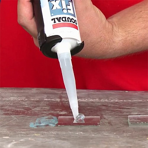 Клей-герметик гибридный Soudal Fix All Crystal прозрачный, 290 мл