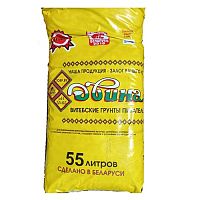 Грунт торфяной питательный Двина (pH 5,5-6,5) 55 л