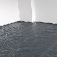 Пленка под стяжку черная (вторичная) 150 мкм (1 пог.м. = 3 м2)