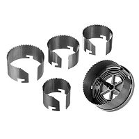 Набор кольцевых пил по дереву 60-95 мм 5 предметов GEPARD (GP2201-05)