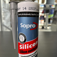 Силиконовый герметик Sopro 038 (14) бетонно-серый, 310 мл