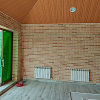 Декоративное покрытие АМК, цвет 100 (песочный), имитация кирпича