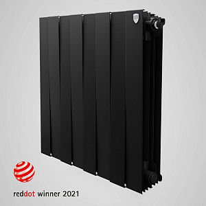 Радиатор биметаллический Royal Thermo PianoForte 500 Noir Sable (черный)