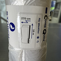 Пленка укрывочная с малярной лентой Storch CQ UVX Folie, 2.7*16 м (43,2 м2)