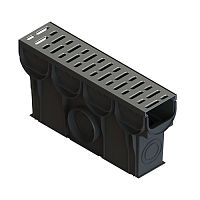 Пескоуловитель S'park пластиковый с решеткой стальной оцинкованой Standartpark, 0,5 м (0888011)