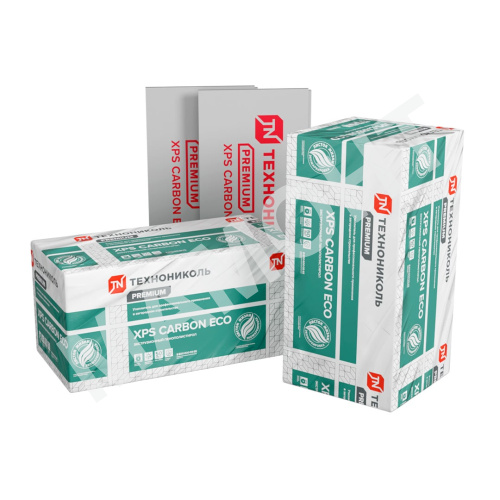 Экструдированный пенополистирол 3 см Технониколь Carbon Eco, 0,68 м2