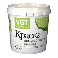 Краска VGT акриловая для садовых деревьев ВД-АК-1180, 1,5 кг
