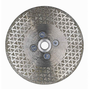 Алмазный круг 125 х М14 мм Super Ceramic Flange c фланцем Hilberg (HM514)