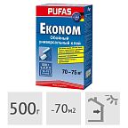 Клей обойный Pufas Эконом универсальный EURO 3000, 500 г