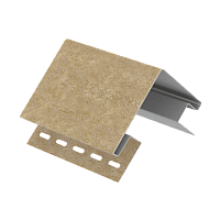 Наружный угол Ю-Пласт 3 м, Кирпич Песочный