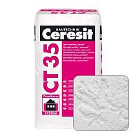 Штукатурка ''короед'' (3.5 мм) Ceresit CT35 белая, 25 кг