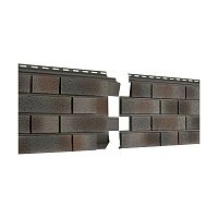 Фасадная панель Ю-Пласт Stone House S-Lock КЛИНКЕР НОРДИК Пепел