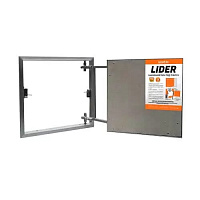 Люк под плитку алюминиевый Lider