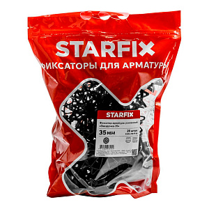 Фиксатор арматуры "Звездочка-35" 6-20 усиленный (20 шт.) STARFIX