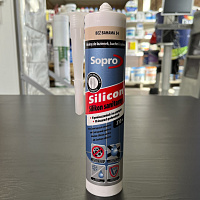 Силиконовый герметик Sopro 053 (34) бежевый "Багама", 310мл