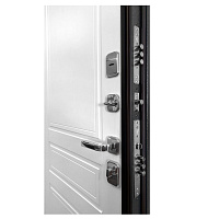 Дверь ВИНТЕР Графит / Бланко Промет