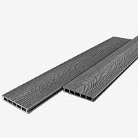 Террасная доска RusDecking UnoDeck Vintage 150 х 24 мм (серый)