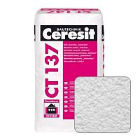 Штукатурка ''камешковая'' (1.5 мм) Ceresit CT137 белая, 25 кг