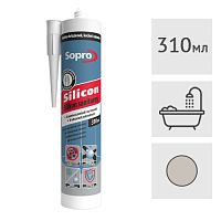 Силиконовый герметик Sopro 271 (72) серый натуральный, 310 мл