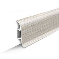 Плинтус напольный Ideal Классик 252 Ясень белый