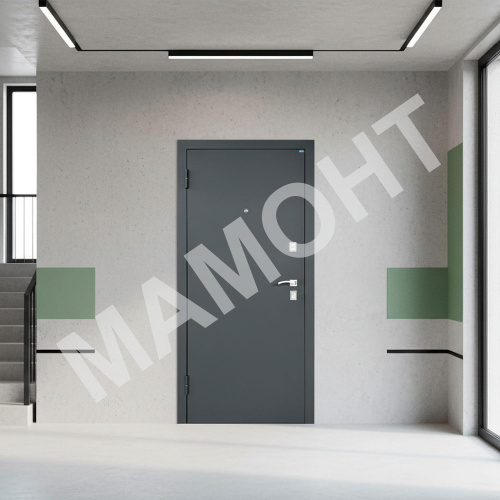 Дверь ТИТАН Антеро Антрацит / Дуб темный Промет - Фото 3