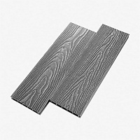 Террасная доска RusDecking UnoDeck Vintage 150 х 24 мм (серый)