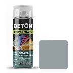 Эмаль аэрозоль алкидная DETON UNIVERSAL атмосферостойкая серая (RAL 7040), 520 мл