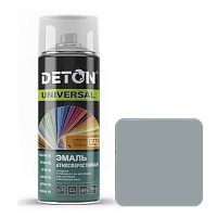 Эмаль аэрозоль алкидная DETON UNIVERSAL атмосферостойкая серая (RAL 7040), 520 мл