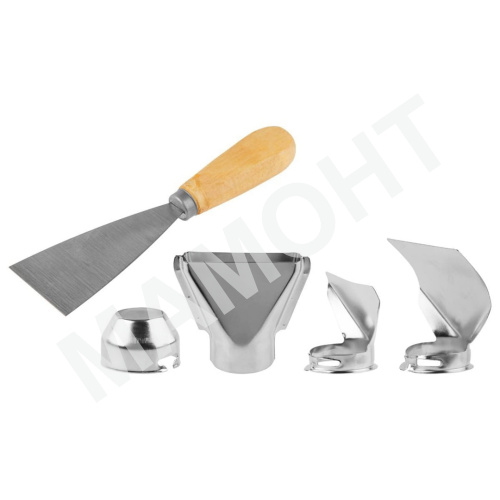 Термовоздуходувка (строительный фен) WORTEX HG 6020-1 в чемодане + набор сопл