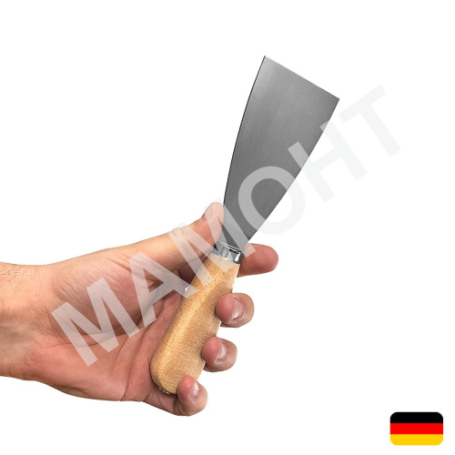 Шпатель-скребок для удаления ржавчины с жестким лезвием 50 мм МАМОНТ