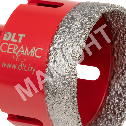 Коронка алмазная по керамограниту DLT CERAMIC PRO, 60 мм (0692)