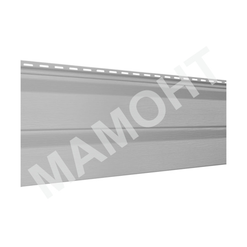 Сайдинг виниловый Ю-Пласт Classic КОРАБЕЛЬНЫЙ БРУС Серый