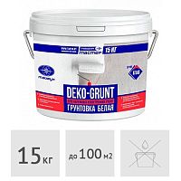 Грунтовка с кварцевым песком Тайфун Мастер DEKO-GRUNT, 15 кг