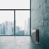 Радиатор биметаллический Royal Thermo PianoForte 500 Silver Satin (серебристый)