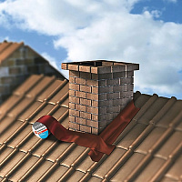 Герметизирующая лента самоклеящаяся Nicoband коричневая, 100 мм х 10 м