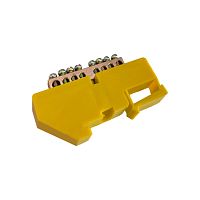 Шина нулевая АТРИОН ZD-8 желтая