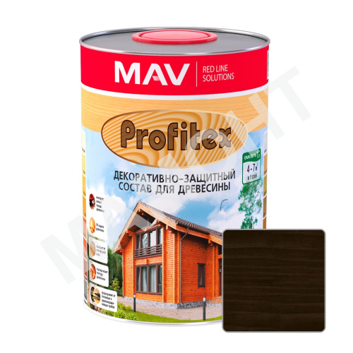 Состав декоративно-защитный PROFITEX Черный венге