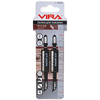Пилки для лобзика по дереву, пластику T111C (2 шт.) VIRA RAGE (552025)