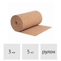 Подложка пробковая A-STEP 0,5 м х 10 м х 3 мм