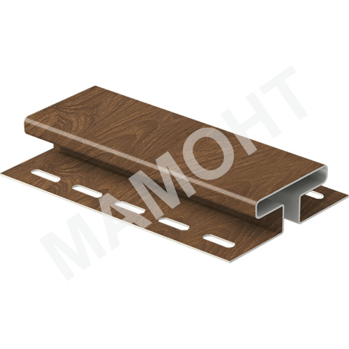 Соединительная планка Ю-Пласт 3 м, Софит PRO Дуб золотой