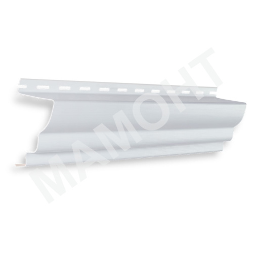 Галтель UP Decor для сайдинга Ю-Пласт 3 м, Белый