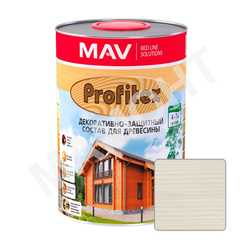 Состав декоративно-защитный PROFITEX Белый