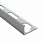 Уголок для плитки алюминиевый Profiling ПО-Г8 серебро 2,7 м - Превью